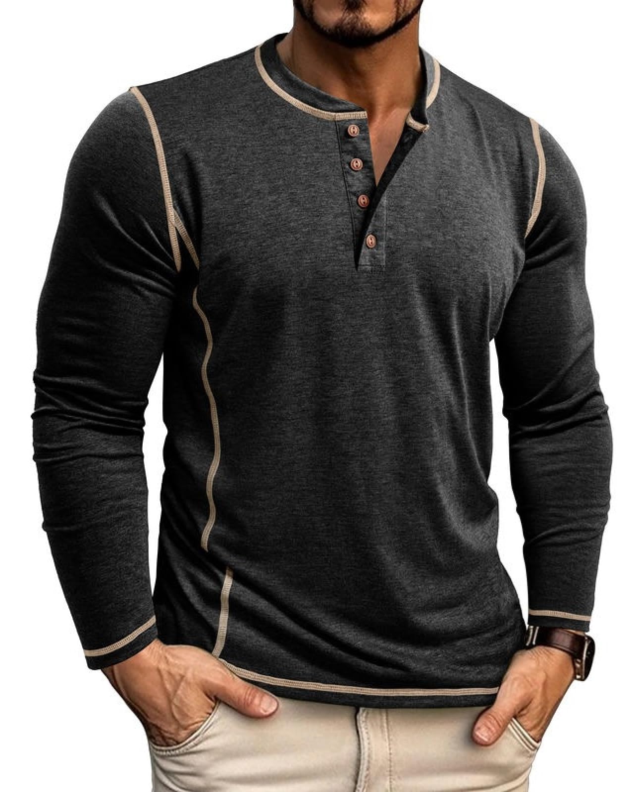 fm london t shirt manche longue